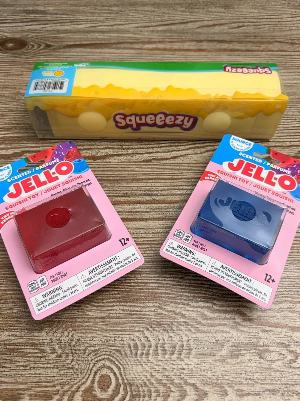 Squeeezy & JELL-O Scented Squish Bundle!!!